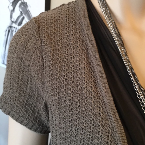 Fenn Wright Manson Open Front Green Cardigan. Size Small. D/A128/3 - Picture 2 of 4